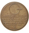 Niderlandy, Voorschoten. Medal 1929, otwarcie łącza radiowo-telefonicznego z Holandii do Bandung na Jawie