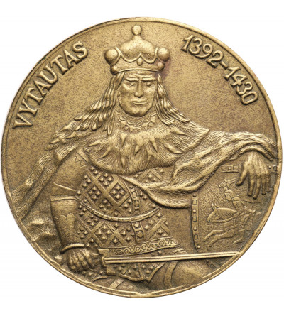 Litwa, Republika. Medal bez daty (1990), Vytautas the Great 1392-1430