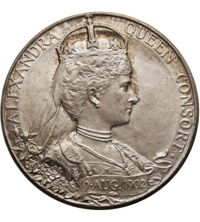 Great Britain. Coronation Medal 1902, Edward VII and Alexandra, G.W. de Saulles