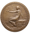 Belgia, Sint Niklaas. Medal 1953 z okazji letniej kawalkady i parady kwiatów