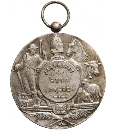 Belgium, Leopold III (1934-1951), Lokeren. Medal 1934 on the occasion of the Annual Fair, by J. Witterwulche