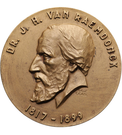 Belgia, Sint Niklaas. Medal 1961, 100-lecie Królewskiego Koła Archeologicznego Kraju Waas, dr J. H. Van Raemdonck