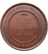 Belgia, Leopold I (1831-1865), Antwerpia. Medal 1840 upamiętniający wzniesienie pomnika Rubensowi, J. Hart