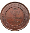 Belgium, Antwerp. Medal 1840 commemorating the erection of a monument to Rubens, J. Hart