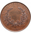Belgia, Leopold II (1865-1909), Bruksela. Medal 1880 upamiętniający Wystawę Narodową, Ch. Wiener,