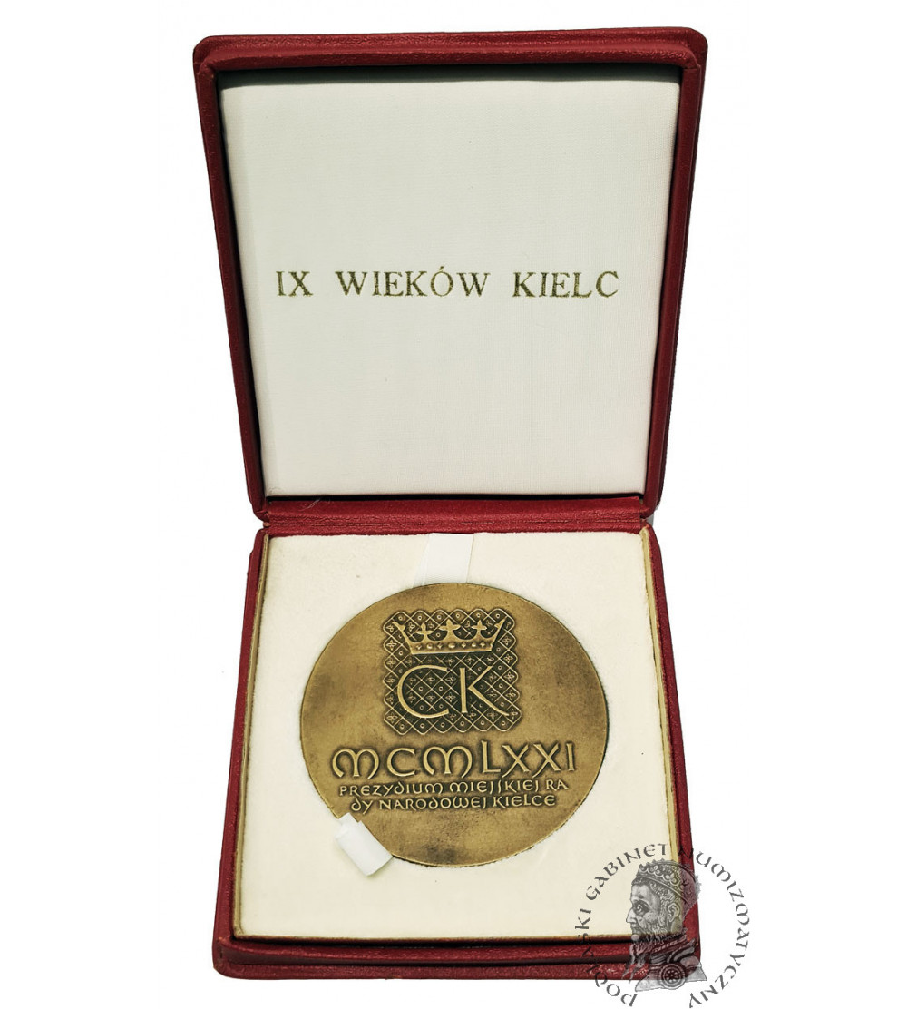 Poland, PRL (1952-1989), Kielce. Medal 1971, IX Centuries of Kielce