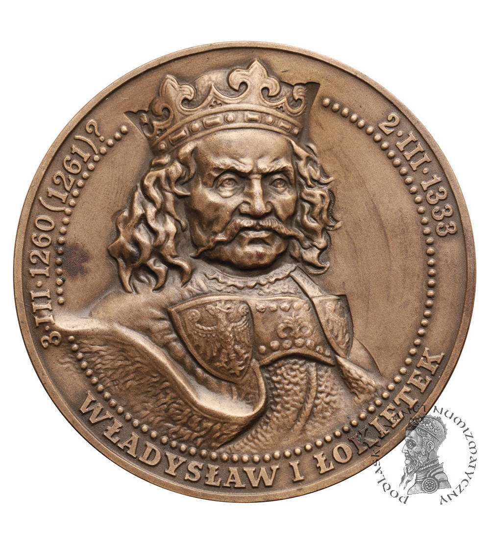 Polska. Medal 1992, Władysław I Łokietek, bitwa pod Płowcami, T.W.O.