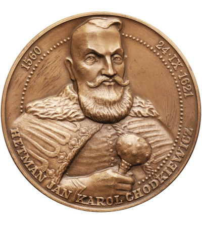 Poland. Medal 1994, Hetman Jan Karol Chodkiewicz, Battle of Kircholm, T.W.O. series