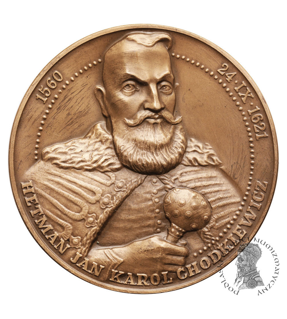 Polska. Medal 1994, Hetman Jan Karol Chodkiewicz, bitwa pod Kircholmem, T.W.O.