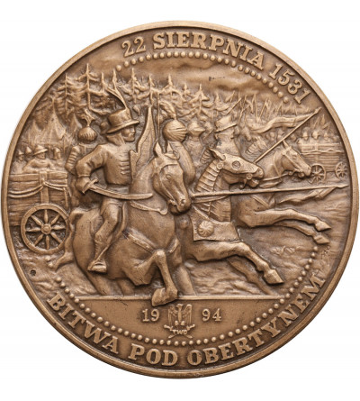 Polska. Medal 1994, Hetman Jan Tarnowski, bitwa pod Obertynem, T.W.O.