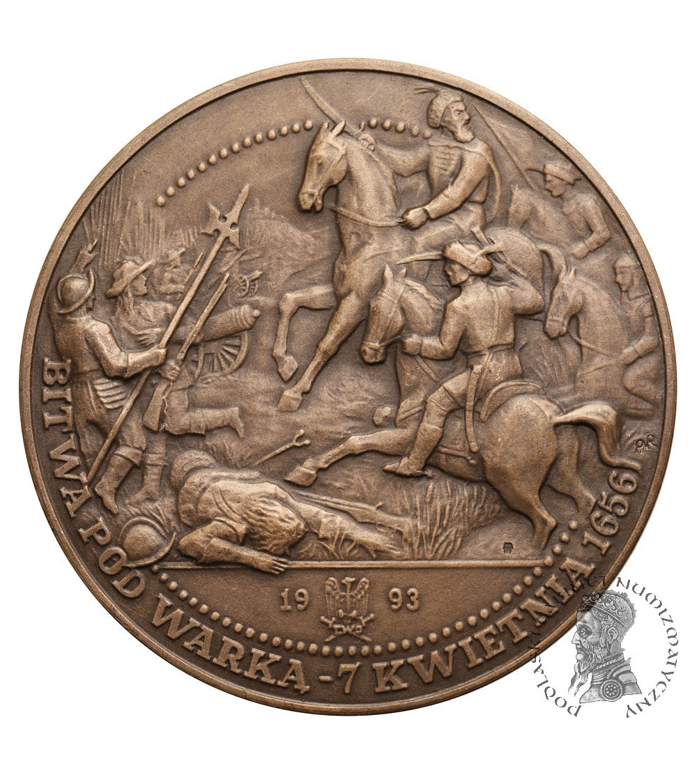 Poland. Medal 1993, Hetman Stefan Czarnecki, Battle of Warka, T.W.O.