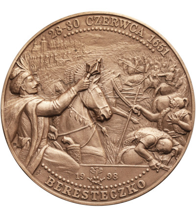 Poland. Medal 1998, Jan II Kazimierz, battle of Beresteczko, T.W.O. series