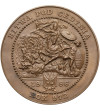 Polska, PRL (1952-1989). Medal 1986, Mieszko I, Pierwszy Władca Polski, bitwa pod Cedynią, T.W.O.