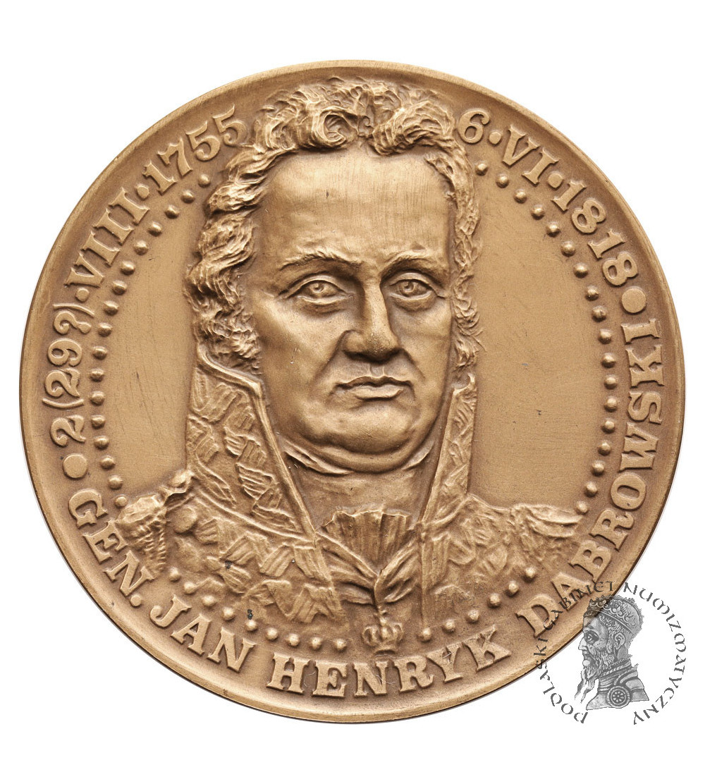 Poland. Medal 1993, Gen. Jan Henryk Dabrowski, from Italian lands to Poland, T.W.O. series