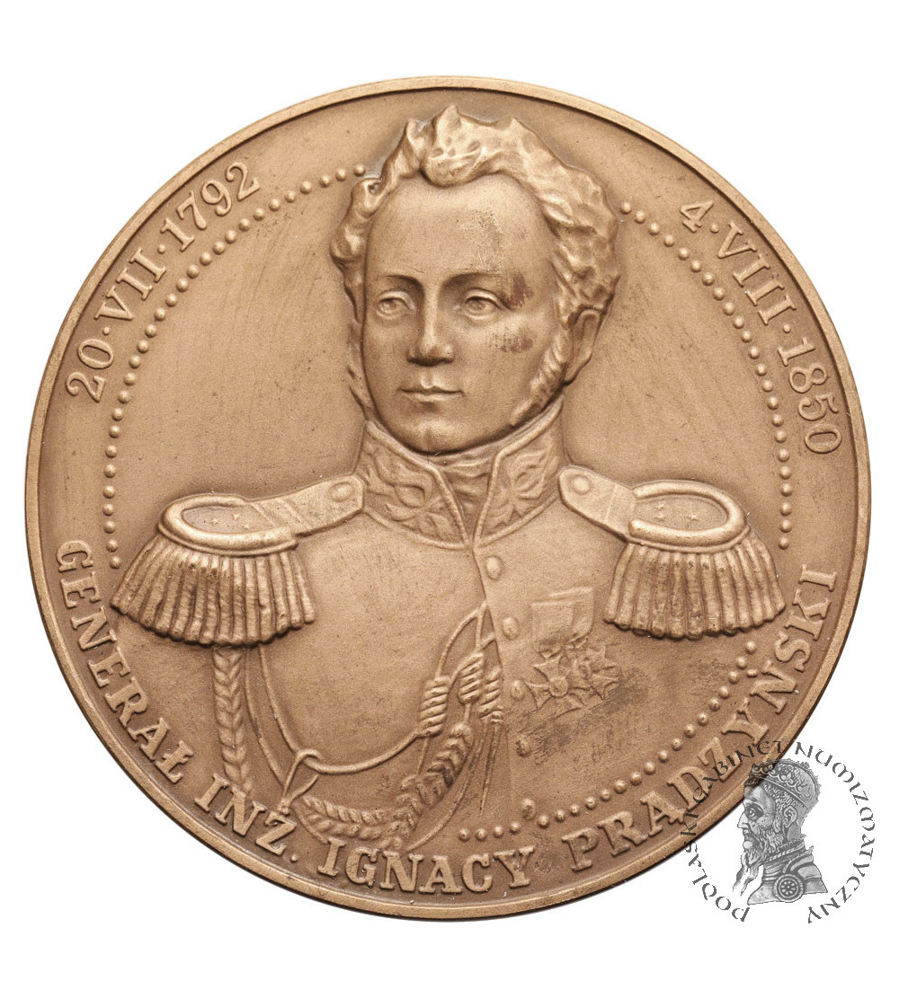 Poland, Augustów. Medal 1997, General Engineer Ignacy Prądzyński, T.W.O. series