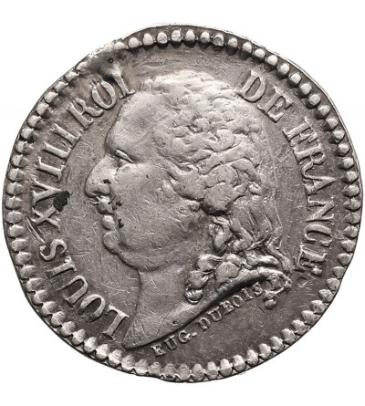France, Louis XVIII 1814-1824. Silver medal / jetton, ND (1818), for the Bourbon Restoration, Louis XVIII / Henri IV