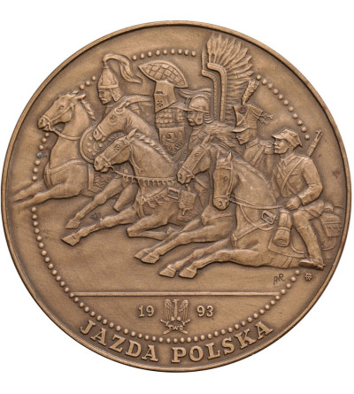 Poland. Medal 1993, Polish Cavalry, T.W.O. series