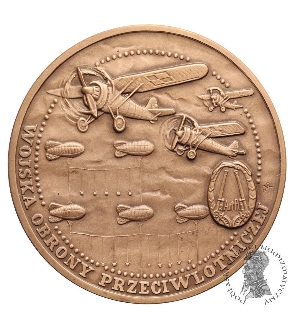 Poland. Medal 1999, Anti-aircraft Defense Troops 1918 - 1945, T.W.O. series