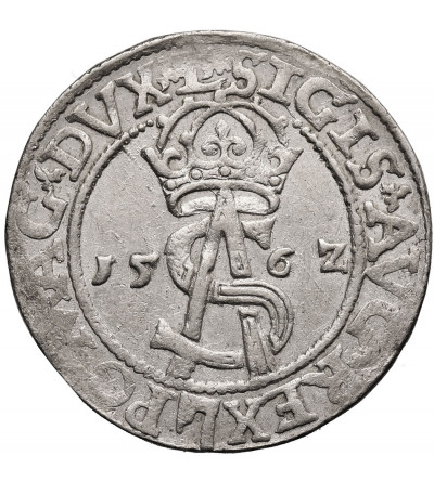 Poland / Lithuania, Zygmunt II August 1545-1572. Trojak (3 Groschen) 1562, Vilnius / Pogon in shield, legend L / LI