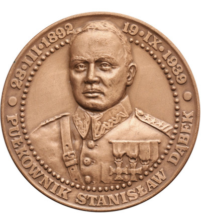 Poland, PRL (1952-1989). Medal 1989, Colonel Stanislaw Dabek, T.W.O.