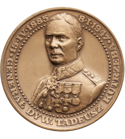 Poland, PRL (1952-1989). Medal 1988, General Tadeusz Kutrzeba, Battle of the Bzura River 1939, T.W.O.