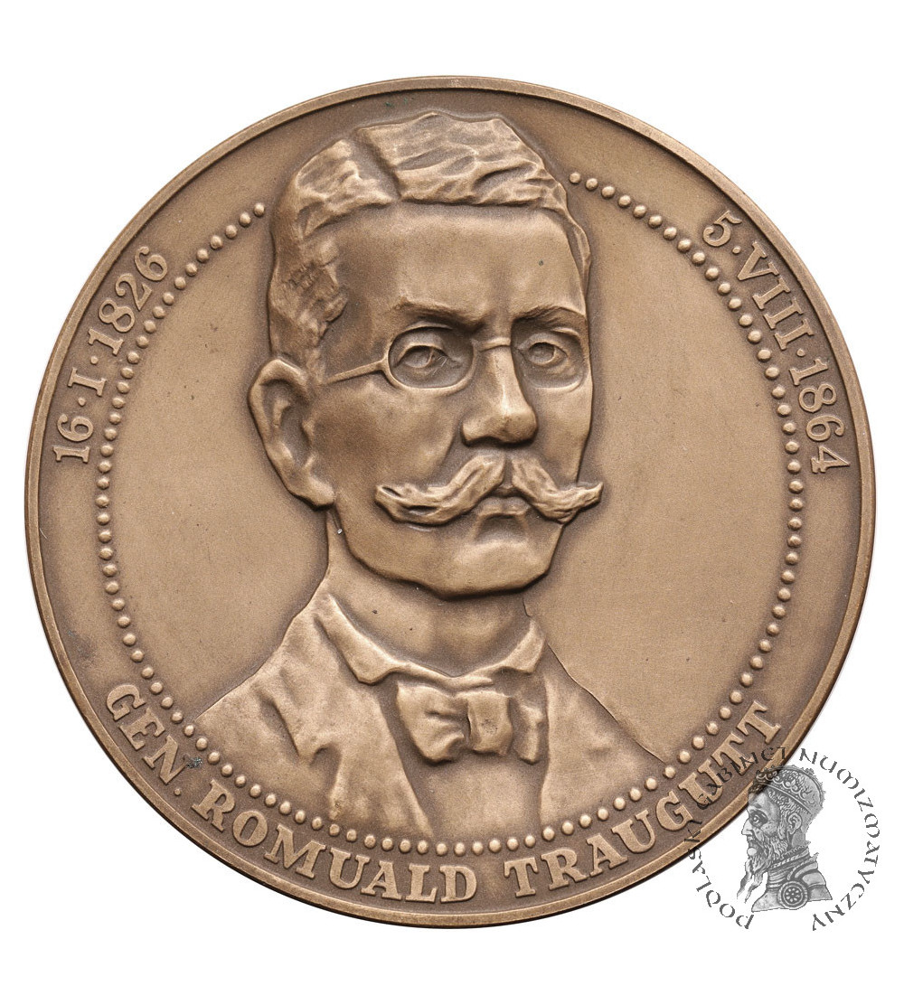 Polska. Medal 1993, Generał Romuald Traugutt, Powstanie Styczniowe 1863-1864, T.W.O.