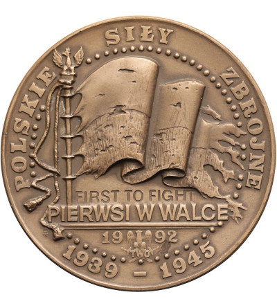 Polska. Medal 1992, Generał Władysław Sikorski, Polskie Siły Zbrojne 1939-1945, T.W.O.