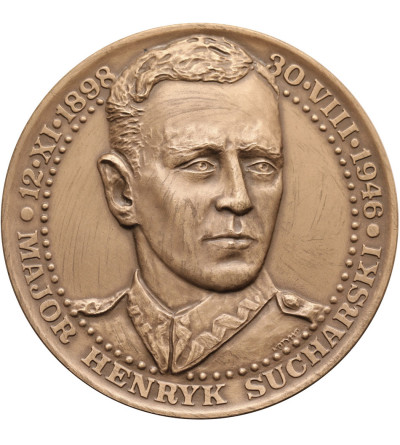 Polska. Medal 1995, Major Henryk Sucharski, Westerplatte 1-7.IX.193, T.W.O.