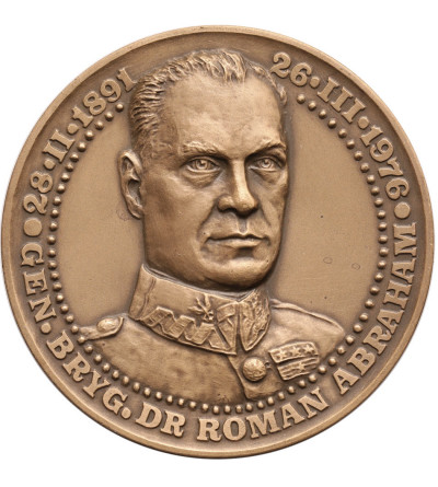 Polska. Medal 1991, Generał Roman Abraham, Polska Kawaleria Wrzesień 1939, T.W.O.