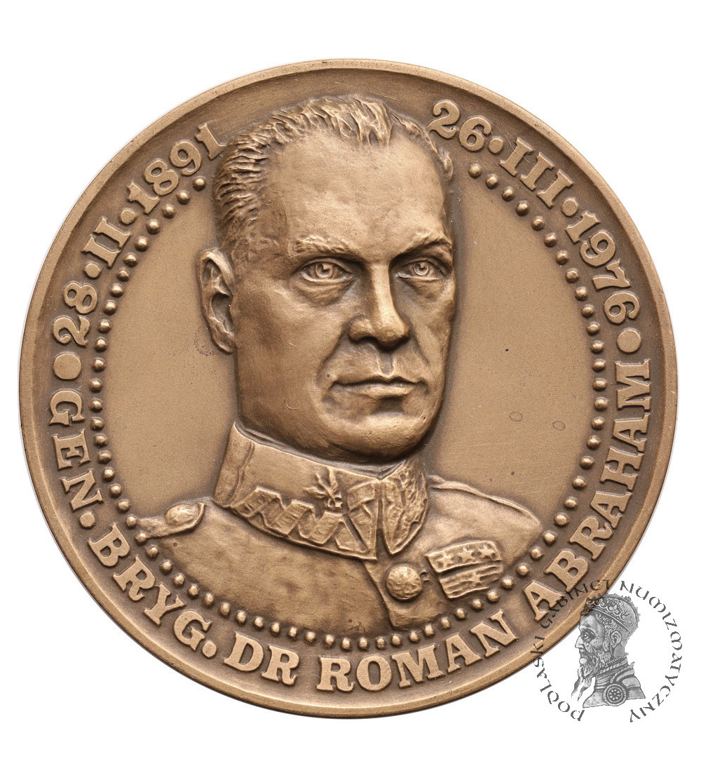 Polska. Medal 1991, Generał Roman Abraham, Polska Kawaleria Wrzesień 1939, T.W.O.