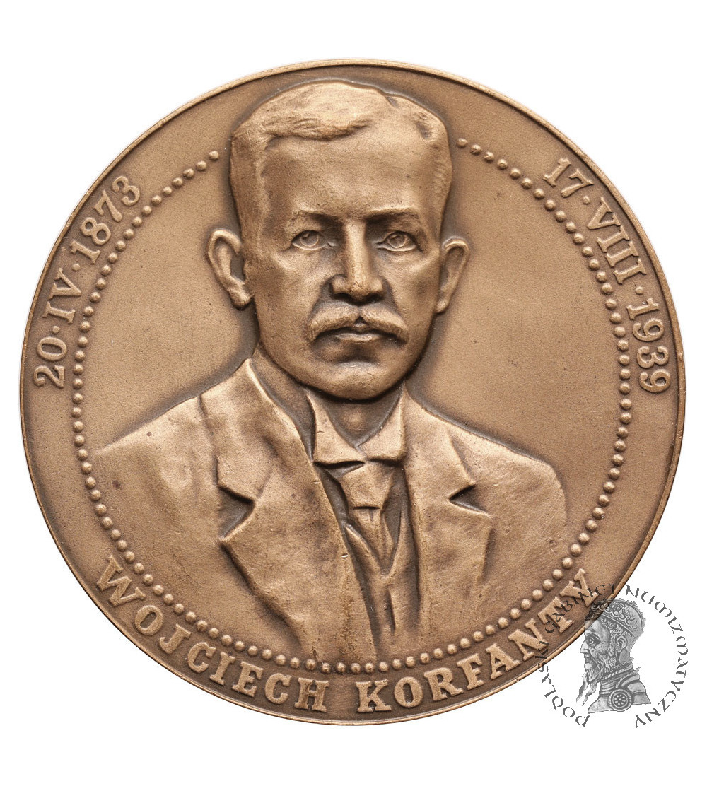Poland. Medal 1991, Wojciech Korfanty, Silesian Uprisings - 1919 - 1920 - 1921, T.W.O.