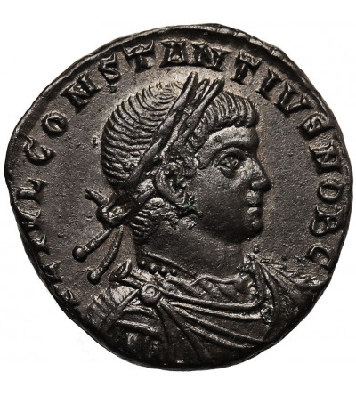 Rzym, Cesarstwo. Konstantyn II, jako Cezar, 316-337 AD. AE Folis, mennica Rzym - GLORIA EXERCITVS