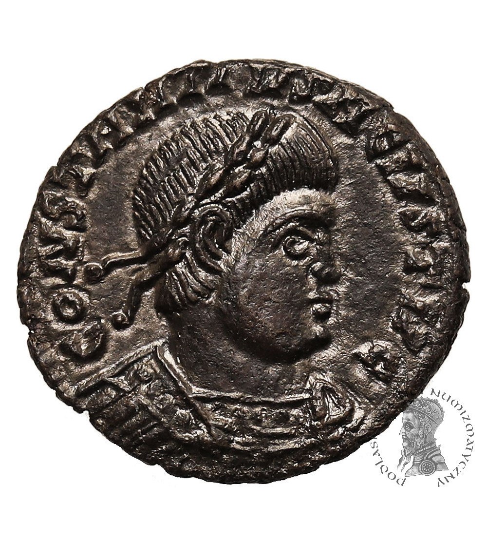 Rzym, Cesarstwo. Konstantyn II, jako August 337-361 AD. Naśladownictwo Folisa z mennicy Treveri (Trier), ok 340-348 AD