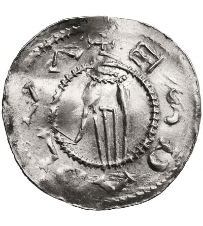Bohemia / Moravia, Bretislaus I, 1029–1033 / 1034–1049. AR Denar, ca. 1028-1034