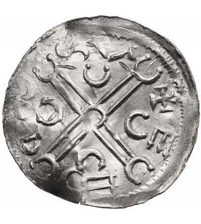 Bohemia / Moravia, Bretislaus I, 1029–1033 / 1034–1049. AR Denar, ca. 1028-1034