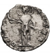 Roman Empire. Julia Domna, Augusta, 193-217 AD. Denarius, ca. 198-202 AD, DIANA LVCIFERA