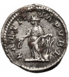 Roman Empire. Elagabalus, 218-222 AD. AR Denarius, ca. 219-220 AD, Rome mint, LAETITIA