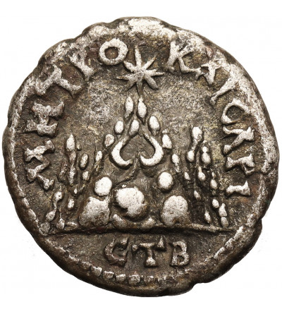 Roman province. Cappadocia, Caesarea-Eusebia. Septimius Severus, 193-211 AD. AR Drachm, 194 AD