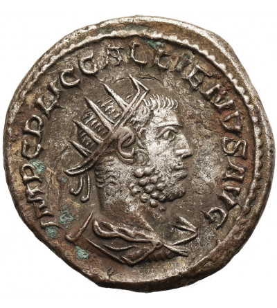 Rzym, Cesarstwo. Galien, 253-268 AD. Antoninian, ok. 255-256 AD, Samosata (Samsat), RESTITVT ORIENTIS