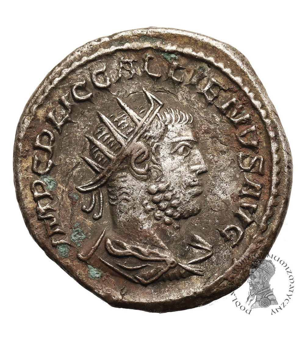Roman Empire. Gallienus, 253-268 AD. BI Antoninianus, ca. 255-256 AD, Samosata (Samsat), RESTITVT ORIENTIS