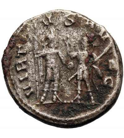 Roman Empire. Gallienus, 253-268 AD. BI Antoninianus, ca. 255-256 AD, Samosata (Samsat) mint, VIRTVS AVGG