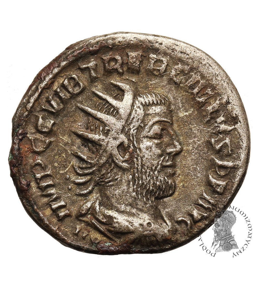 Rzym, Cesarstwo. Trebonian Gallus, 251-253 AD. Antoninian, ok. 251-252 AD, Antioch, FELICITAS PVBL