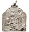 Belgia. Medalik / wisiorek 1918, LA GRANDE FAMILLE RECONNAISSANTE, J. Witterwulche