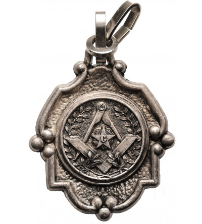 Masonic badge / pendant, XX cen.