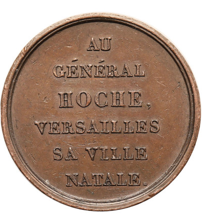 France. Medal 1856 commemorating General Hoche "Pacificateur de la Vendée"