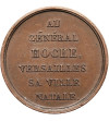 Francja. Medal 1856 upamiętniający Generała Hoche "Pacificateur de la Vendée",