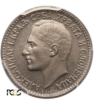 Yugoslavia, Alexander I. 50 Para 1925 (b), Brussels mint - PCGS MS 66