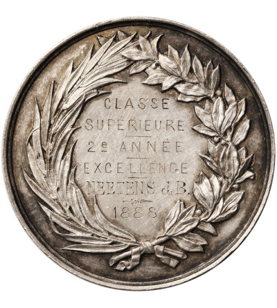 Belgia, Halle. Srebrny medal nagrodowy 1888, Szkoła Rysunku, Neetens J. B