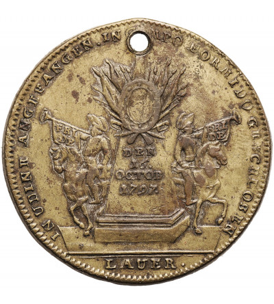 France, Napoleon I (1804-1815). 1797 jeton / token commemorating the treaty of Campo Formio, Lauer