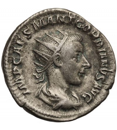 Roman Empire, Gordianus III, 238-244 AD. AR Antoninianus, ca. 240 AD, Rome mint, CONCORDIA AVG